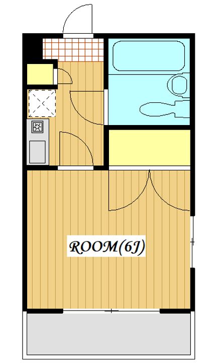 クレセントユニ高津第二の間取り