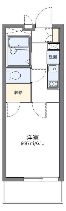 レオパレスサンヴィレッジ20の間取り
