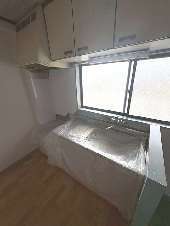 神奈川県中郡二宮町山西(アパート)の賃貸物件のキッチン