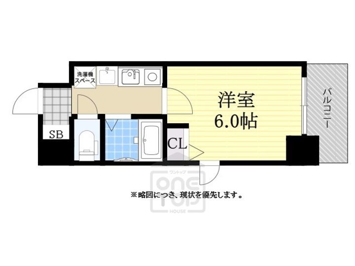 エステムコート難波センチュリオの間取り