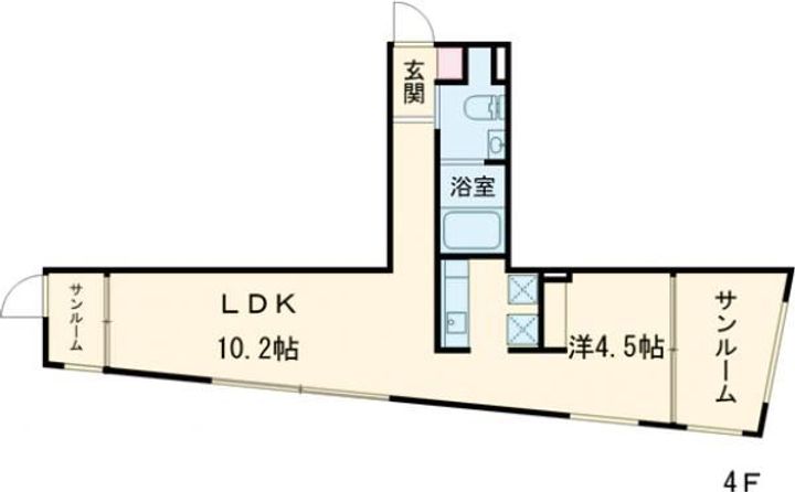 モンクレ桜新町の間取り