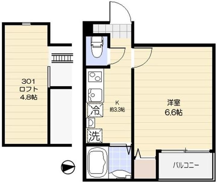 R’s home練馬の間取り