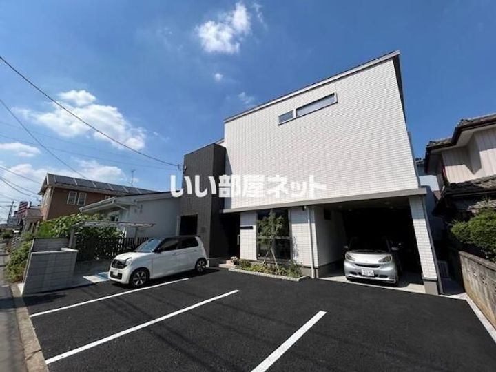 埼玉県川越市砂新田1(アパート)の賃貸物件の外観