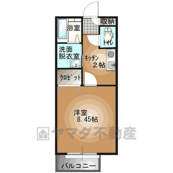 グランディールの間取り