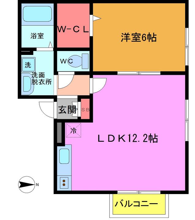 エトワールIIIの間取り
