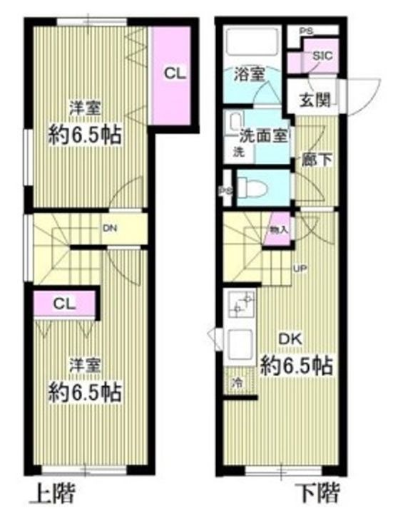 スタンズ神楽坂の間取り