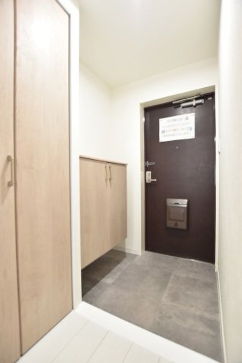 阪神住建グランディール阿倍野の玄関