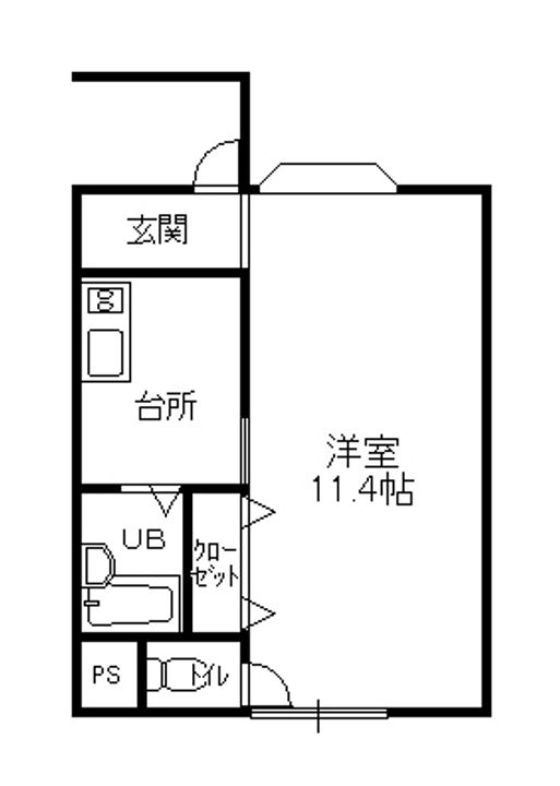 ベルハイル新家の間取り