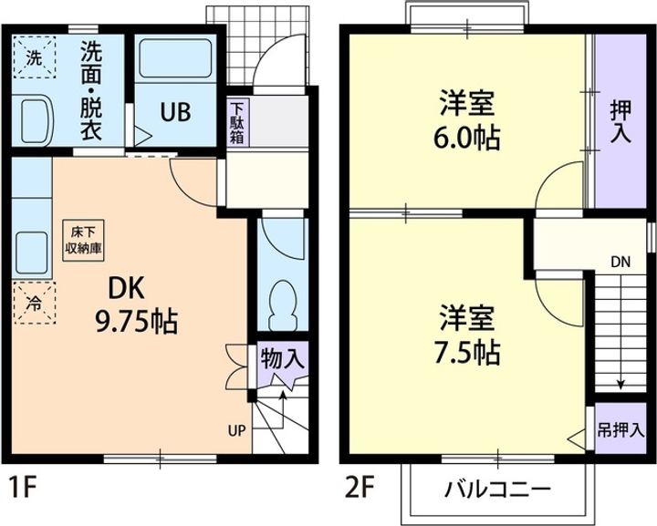 ネクサス・ステージ弐番館の間取り
