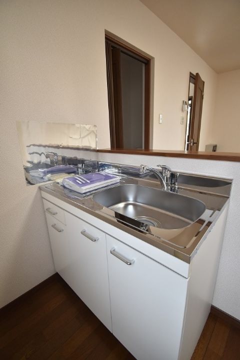 京都府京都市左京区下鴨東半木町(一戸建)の賃貸物件のキッチン