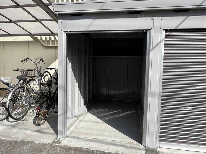 バイクガレージ付き1K 名取市の内装