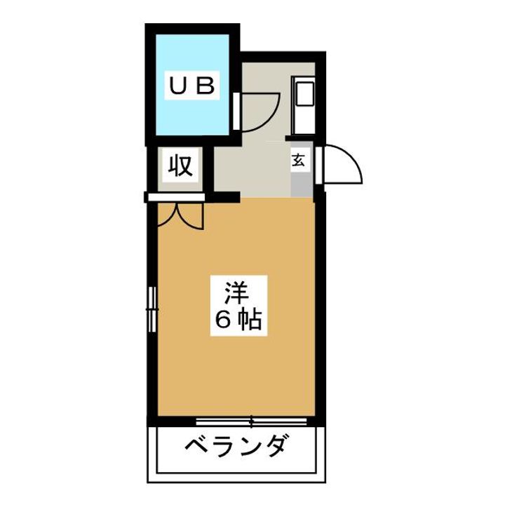 プリンスマンション中田の間取り