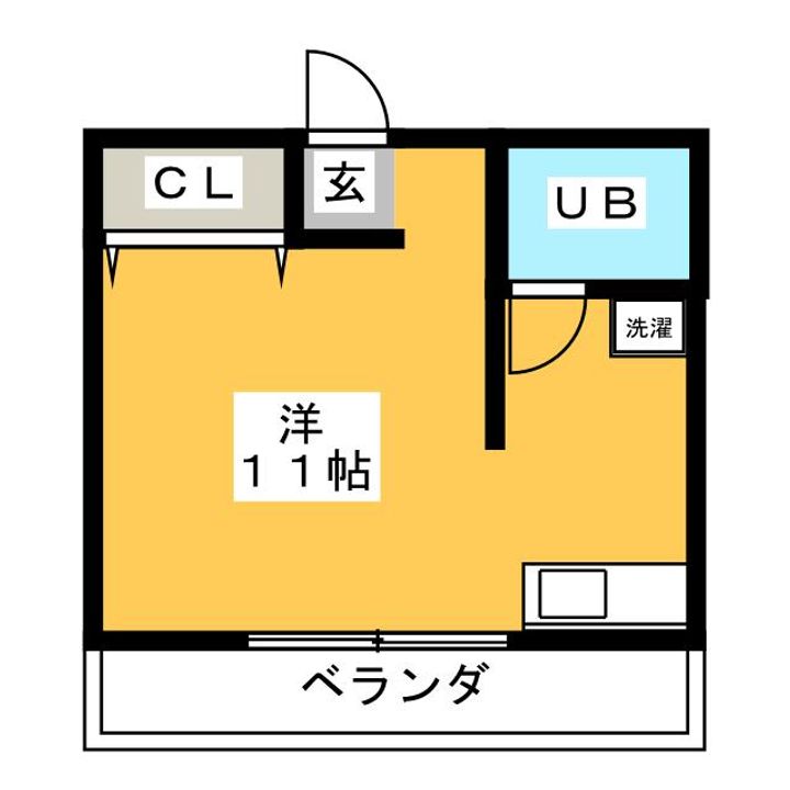 スペースハイツIIIの間取り