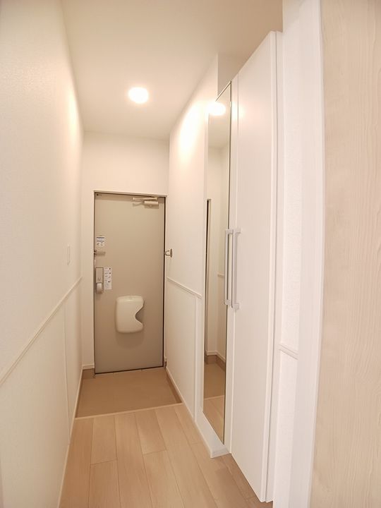 広島県福山市大門町野々浜(アパート)の賃貸物件の玄関