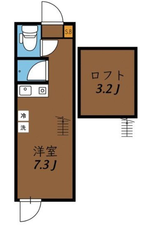 東京都練馬区西大泉3(アパート)の賃貸物件の間取り
