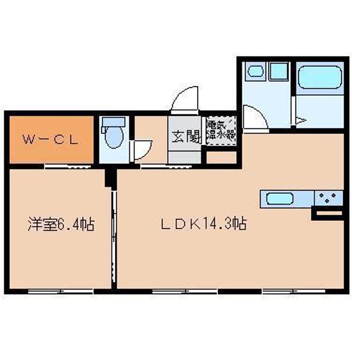 マンション サン オーシャンの間取り
