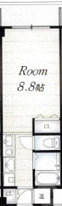 大阪府吹田市南高浜町(マンション)の賃貸物件の間取り