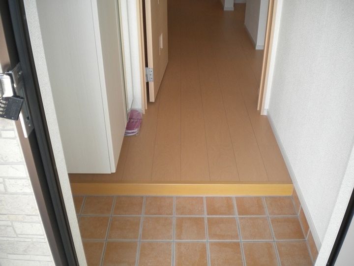 徳島県吉野川市鴨島町喜来(アパート)の賃貸物件の玄関