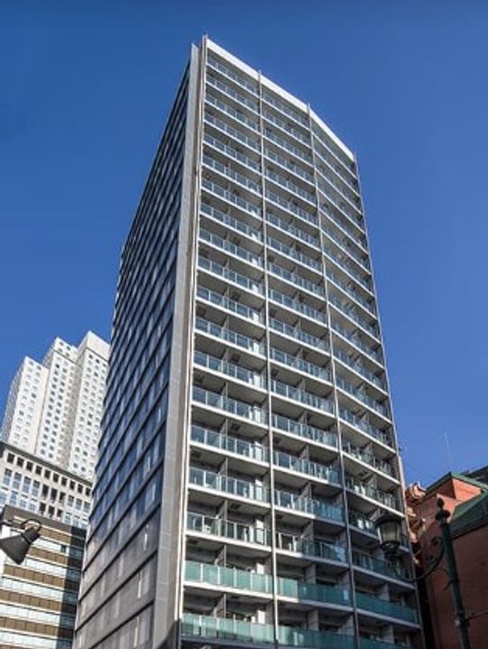 パークハビオ赤坂タワーの外観