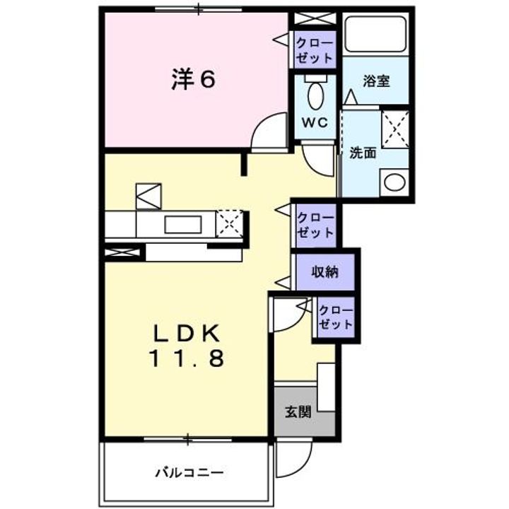 メゾンライツの間取り