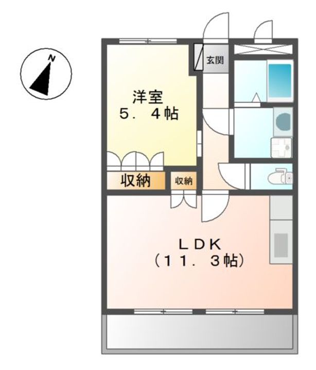 MAPLE TREEの間取り