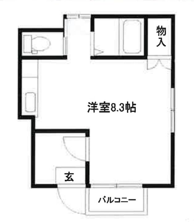 コーポマルタニの間取り