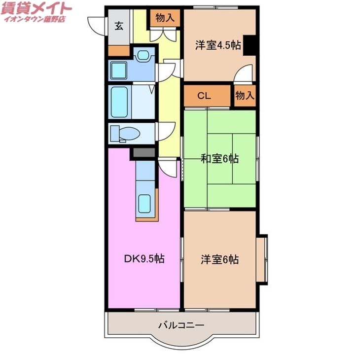 Fontaineの間取り