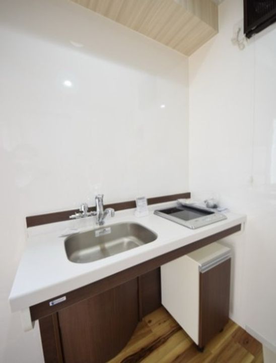 クオリアビルのキッチン