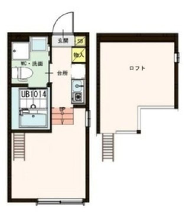 ディア コート梅島の間取り
