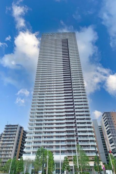 HARUMI FLAG PARK VILLAGE T棟の外観