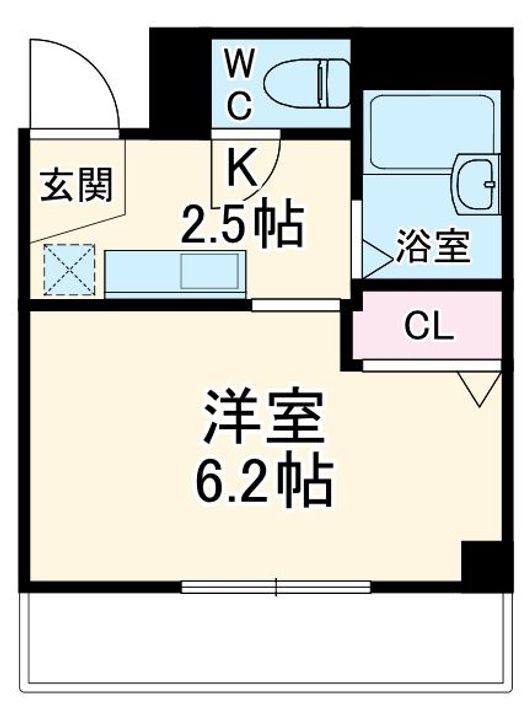 エスポワール元住吉の間取り