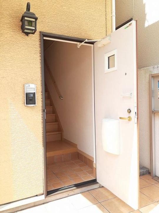 サンレジデンスIIの玄関