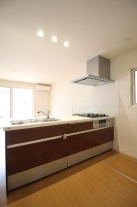 岡山県岡山市南区新保(一戸建)の賃貸物件のキッチン