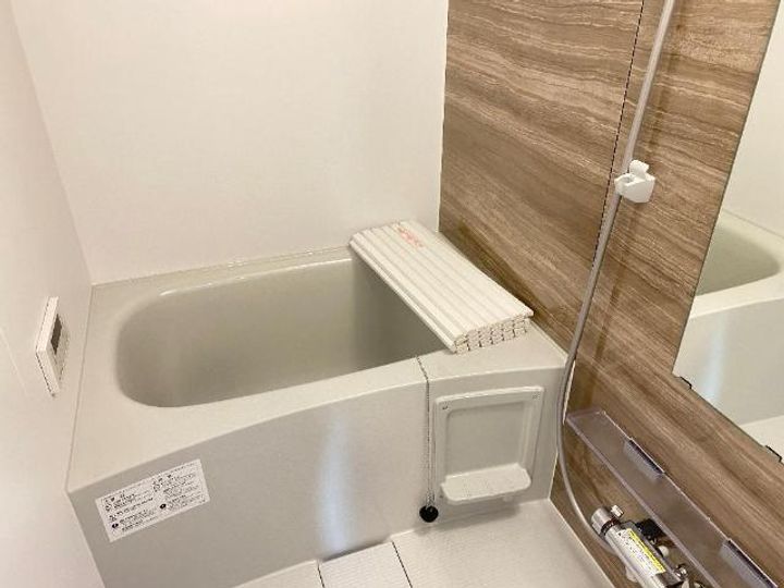 旭区森小路2丁目アパート新築工事の風呂