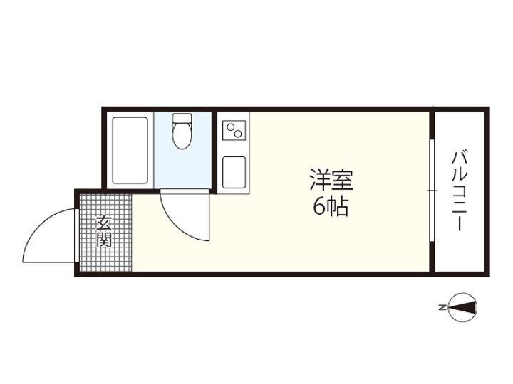 清水ビルの間取り