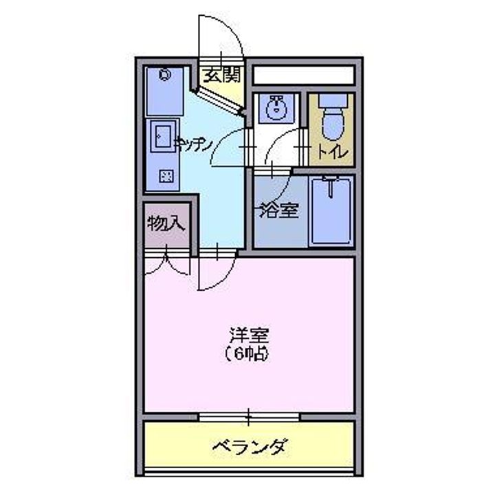 マンション千寿の間取り
