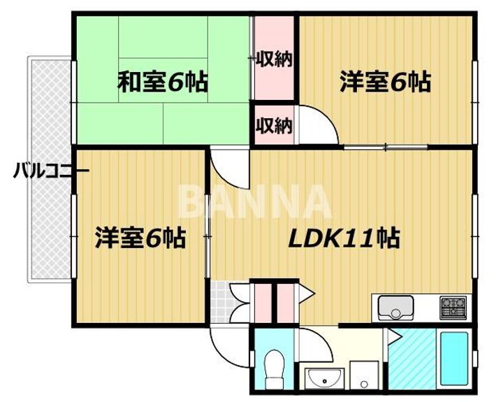 ハートフル21の間取り