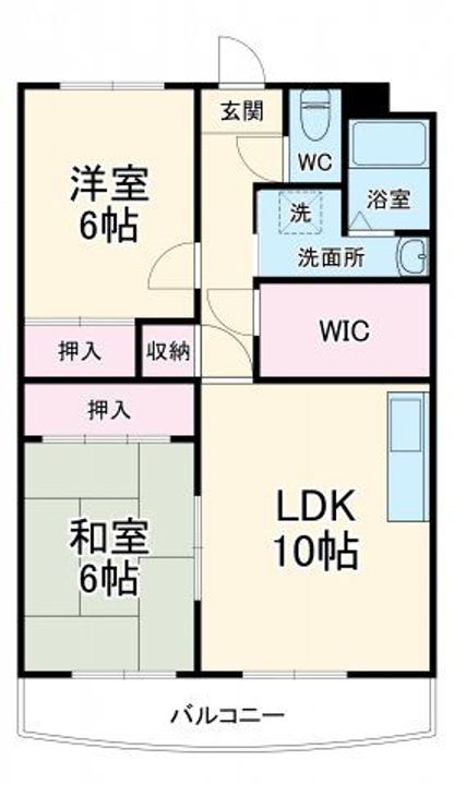 アーバンささがせの間取り