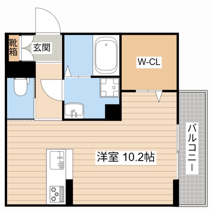 滋賀県彦根市里根町(アパート)の賃貸物件の間取り