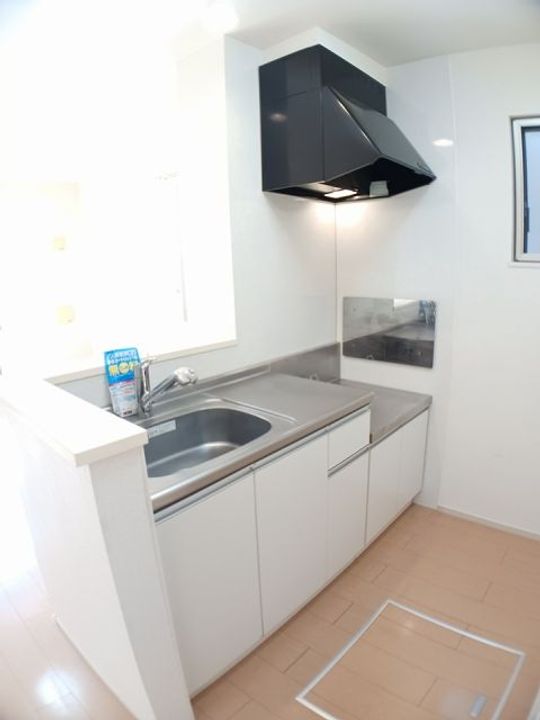 広島県竹原市下野町(アパート)の賃貸物件のキッチン