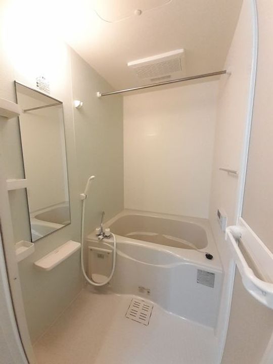 広島県竹原市下野町(アパート)の賃貸物件の風呂