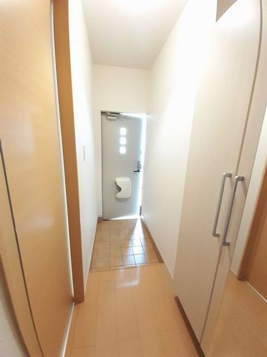 広島県竹原市下野町(アパート)の賃貸物件の玄関