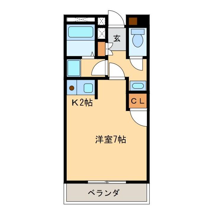 アベニューマンションの間取り