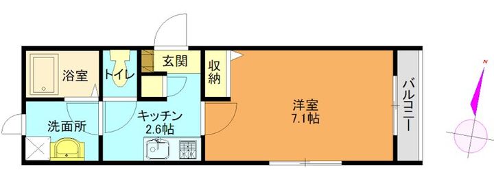 ウィステリアの間取り