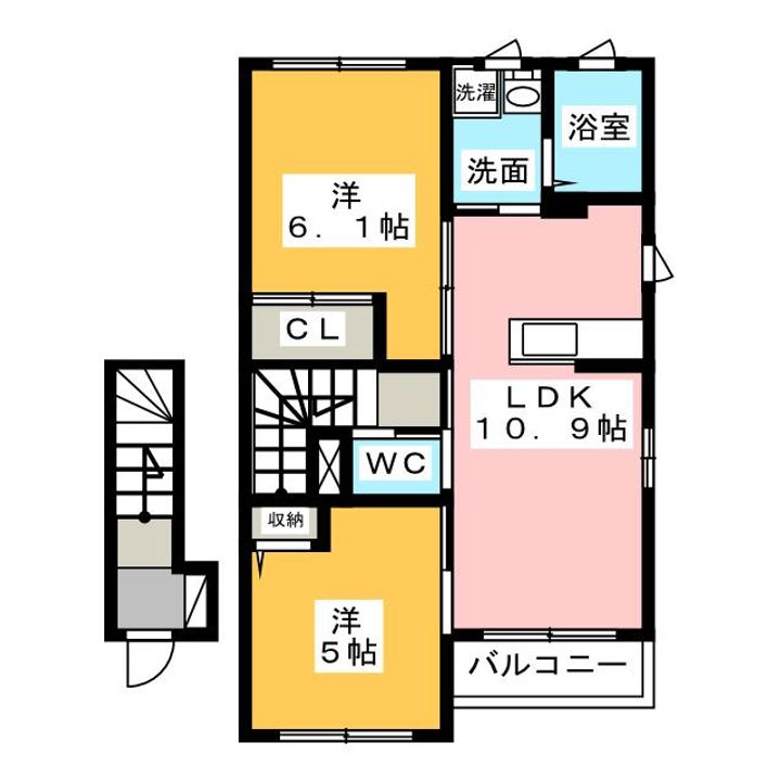 フィオーレ SEの間取り