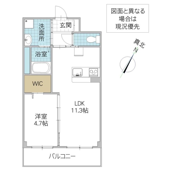 Moon stoneの間取り