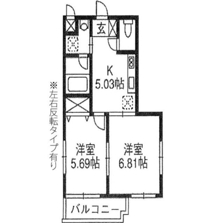 サンステージの間取り