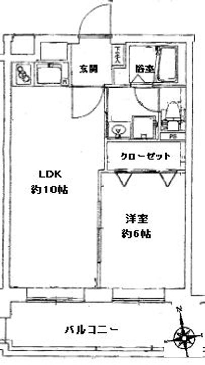 ファーストクラス横濱第2の間取り