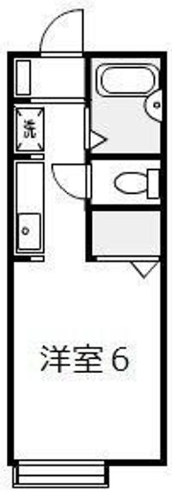 神奈川県藤沢市辻堂元町4(アパート)の賃貸物件の間取り