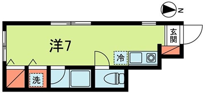 グリシーナ方南町の間取り